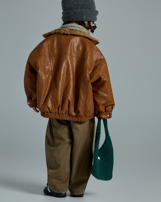 カーブ裏起毛パンツ