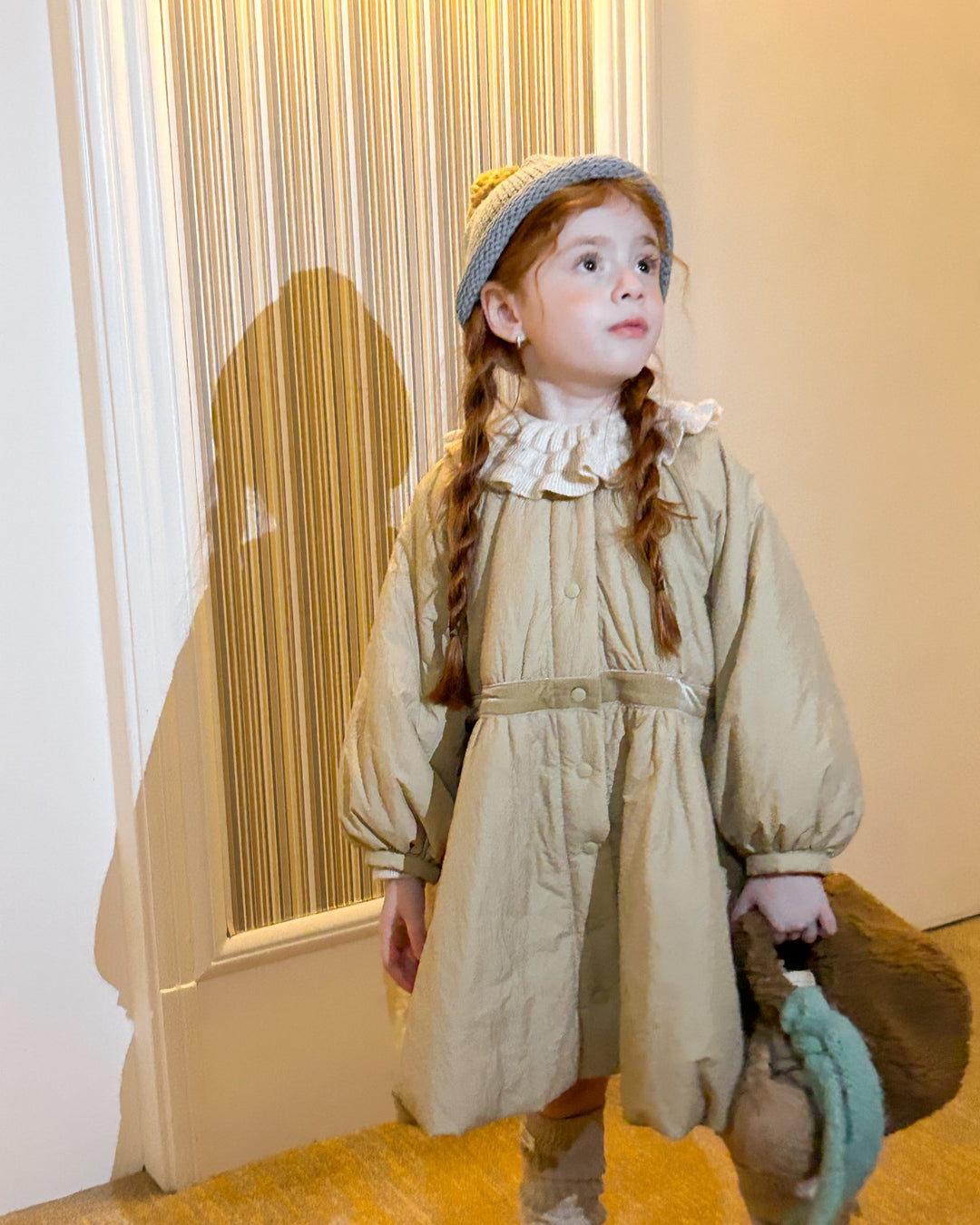 ぽこぽこカラーネップニット