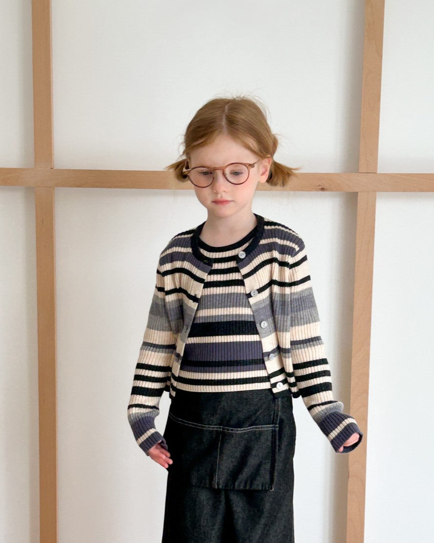 マルチボーダーニットアンサンブル