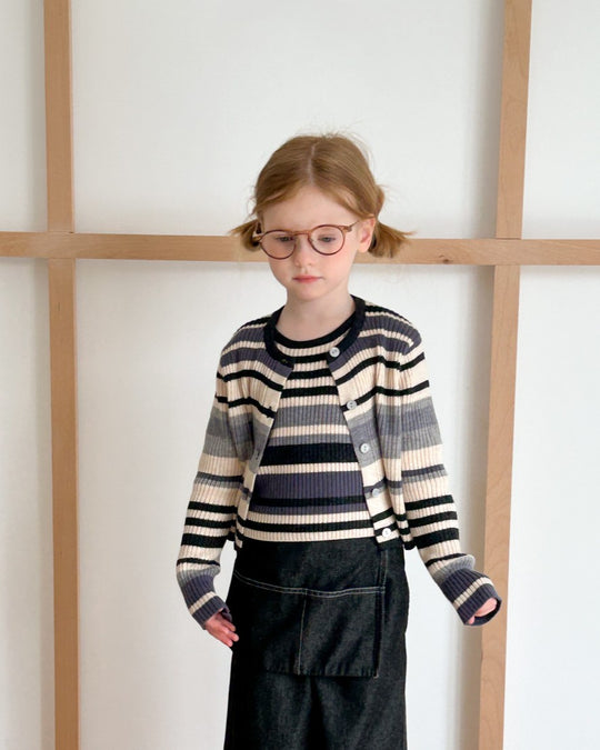 マルチボーダーニットアンサンブル