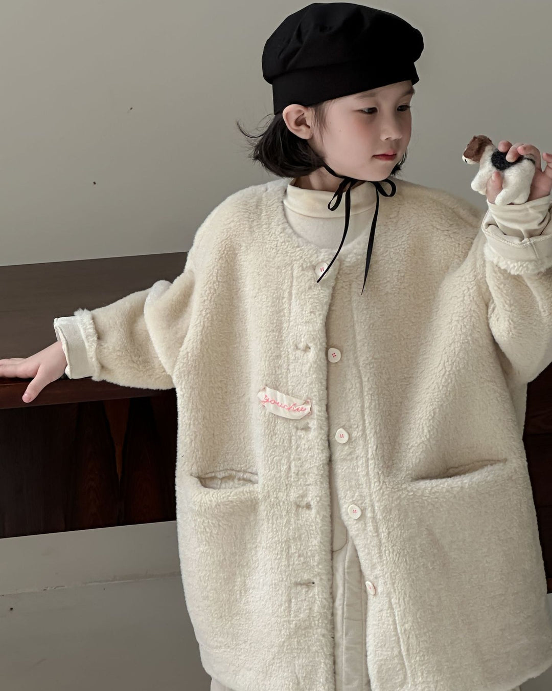 ネオンステッチボアコート