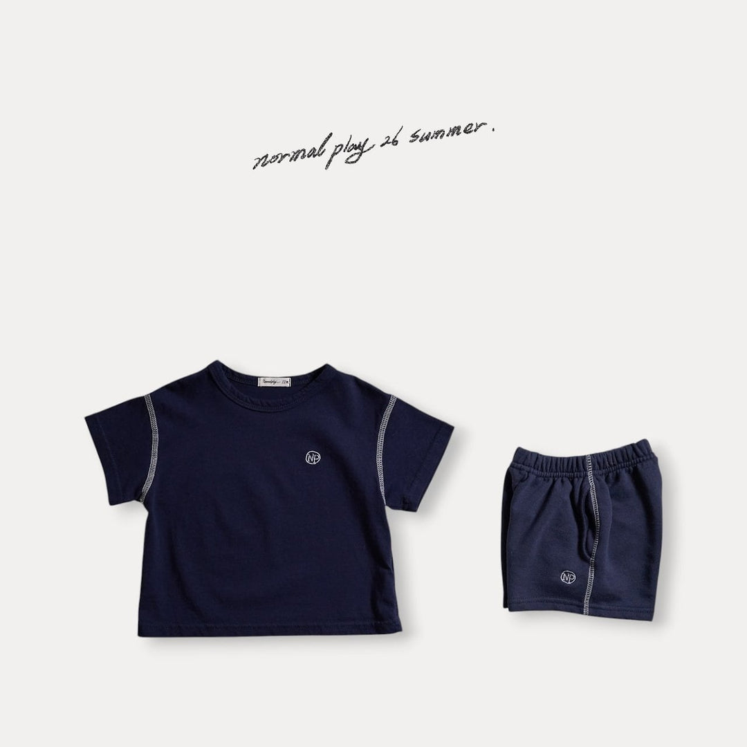 [NORMAL PLAY]French single short sleeve T