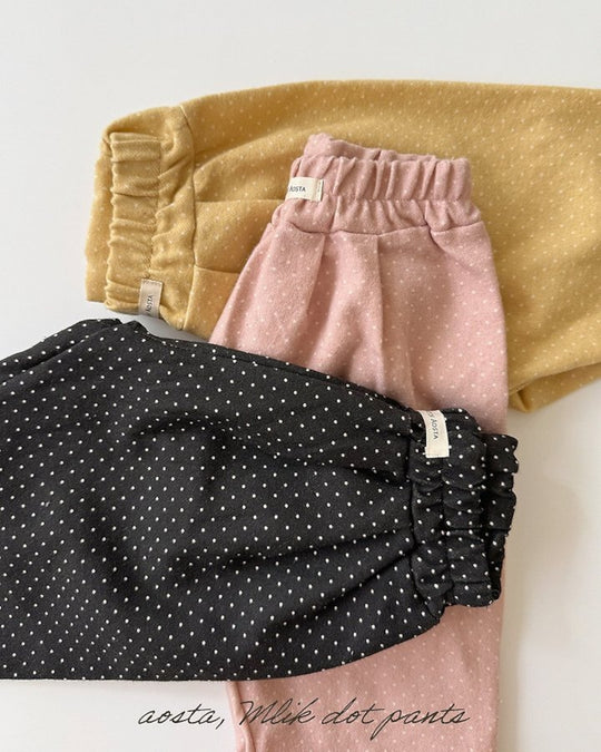 [AOSTA]Milk Dot Pants