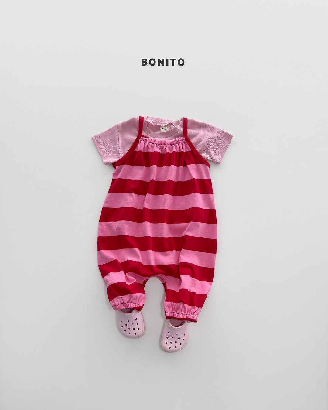 [BONITO]big border overall