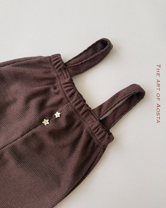 [AOSTA]Star Candy Overalls