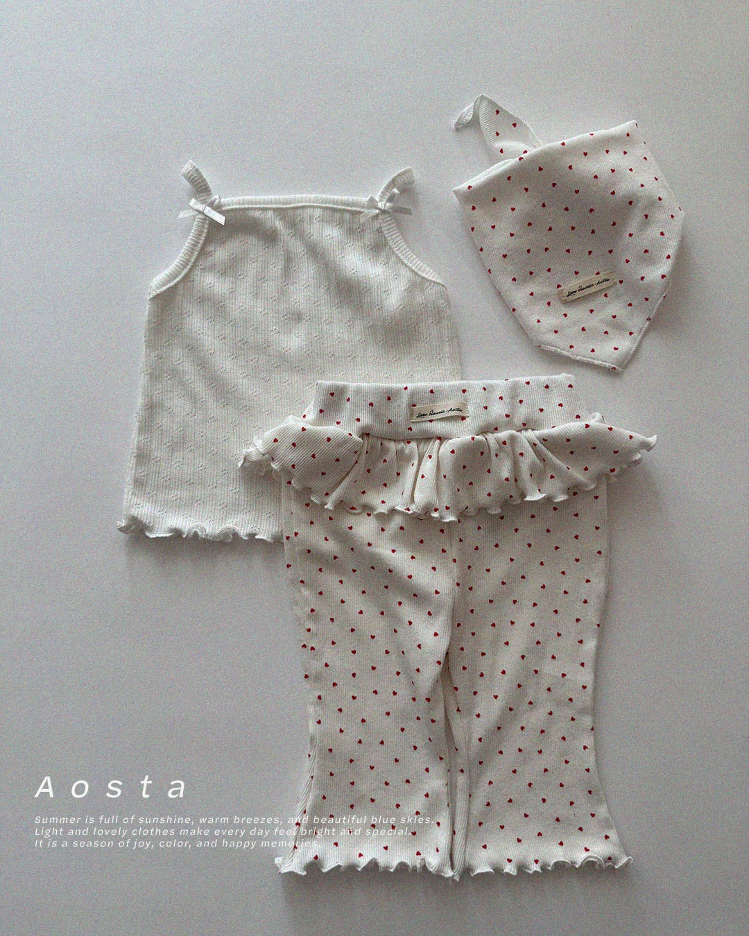 [aosta]kiki frill pants