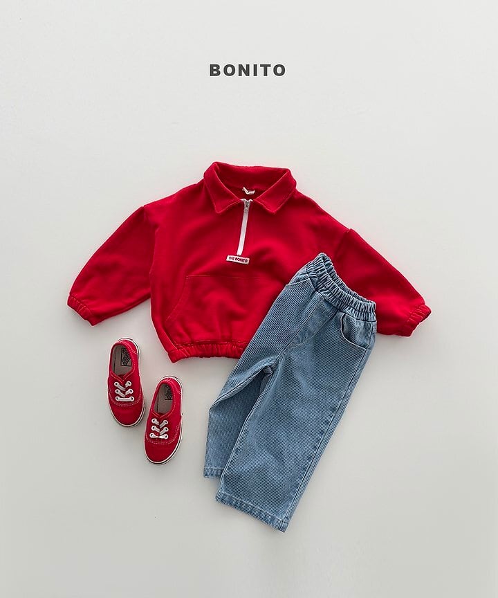 [BONITO]ハーフジップアップMTM