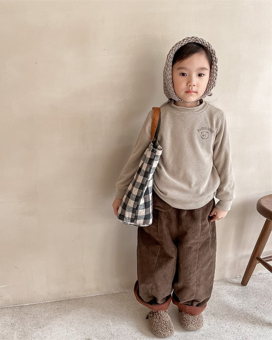 ウエストポケットコーデュロイパンツ