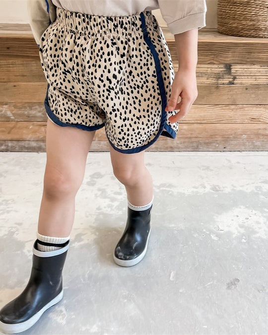 ダルメシアンパイピングショートパンツ