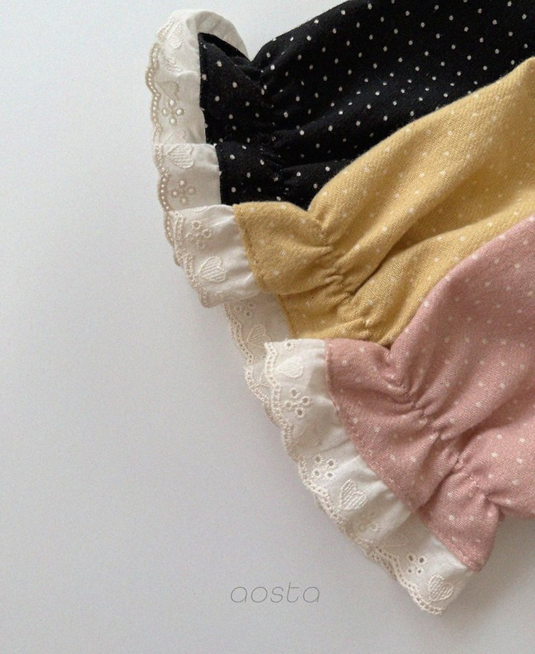 [AOSTA]Milk Dot Blouse