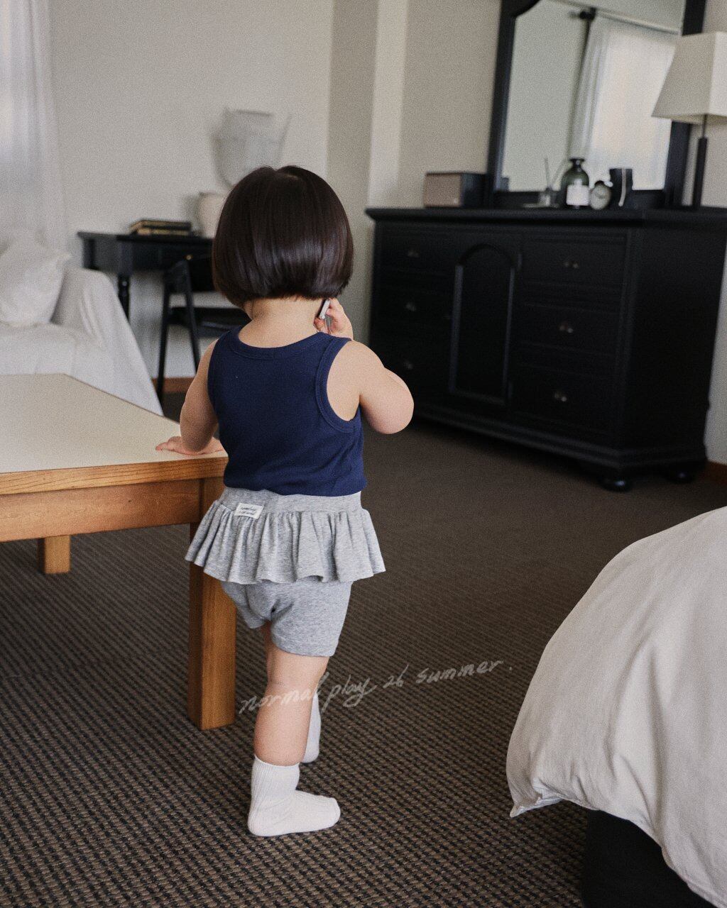 [NORMAL PLAY]soft sleeveless tee