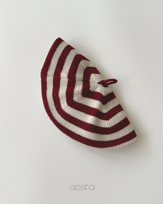 [AOSTA]Knit Cookie Beret