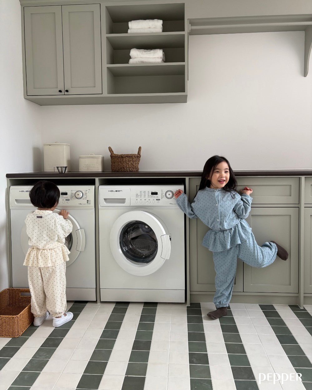 [pepper]dot terry cardigan