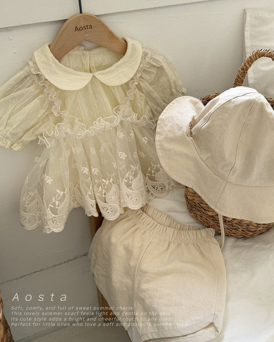 [aosta]lace strap bustier
