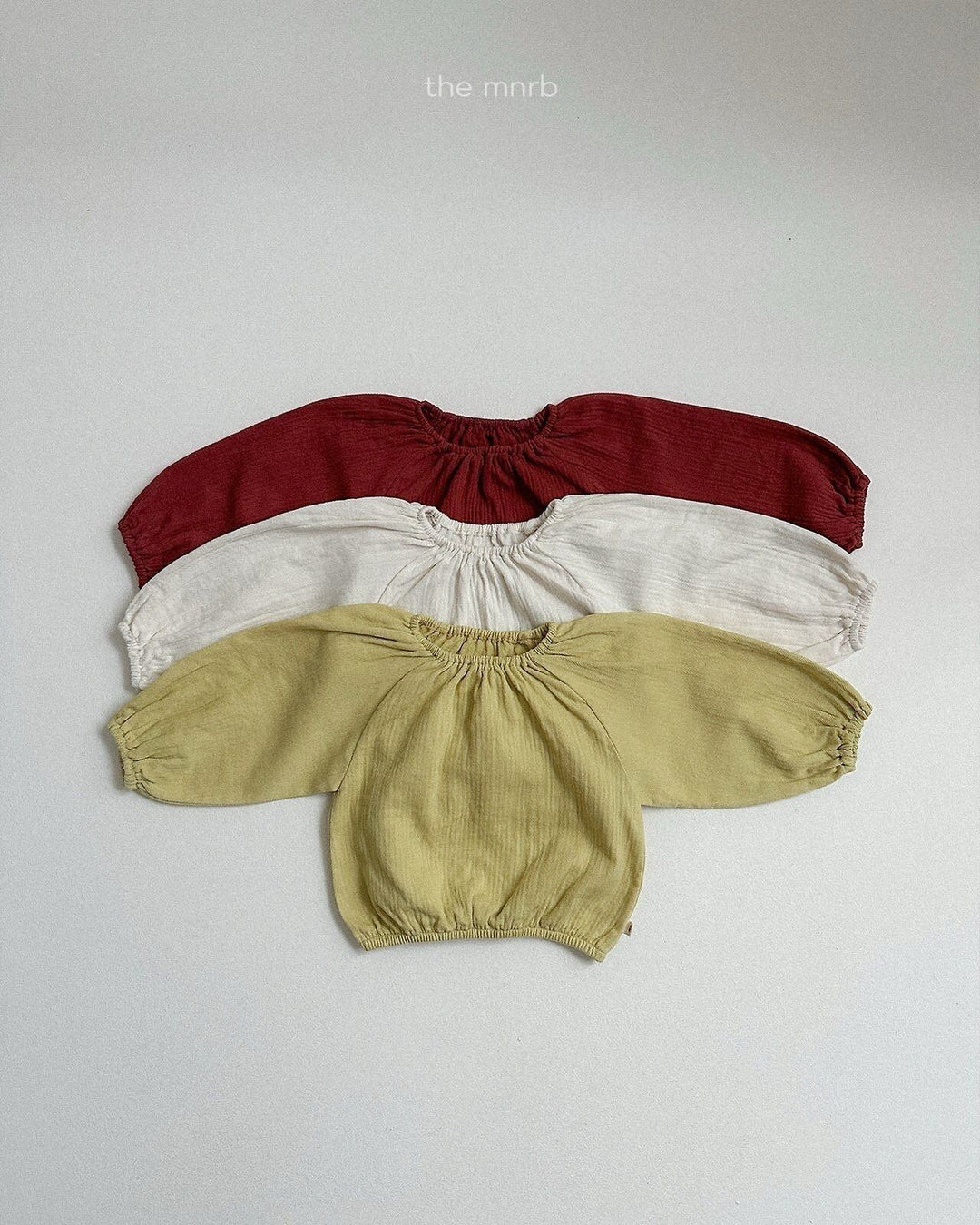 [minirobe]Balloon Blouse