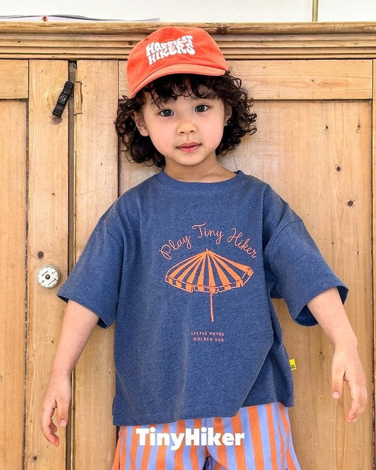 [TinyHiker]summer beach pigment T
