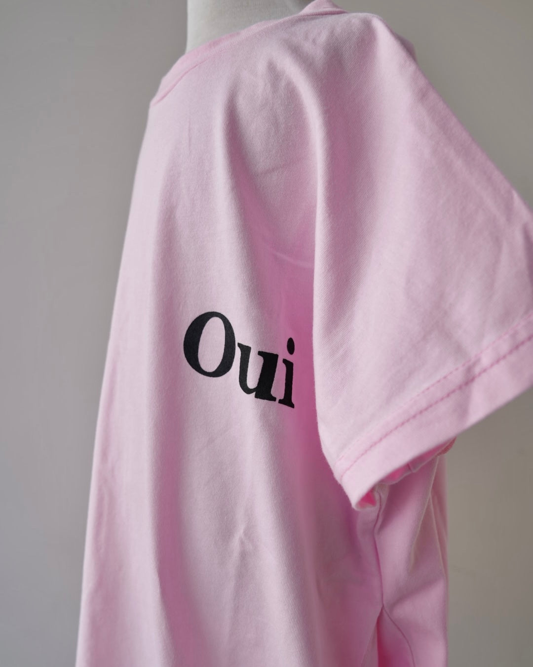 ouiバックフリルTシャツワンピース