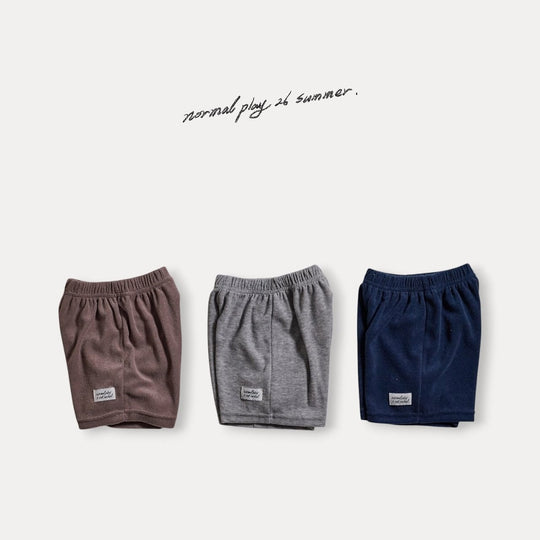 [NORMAL PLAY]terry 4short pants