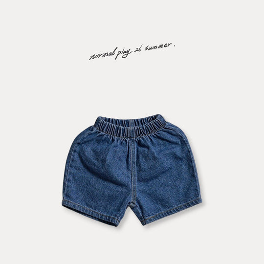 [NORMAL PLAY]round blue pants