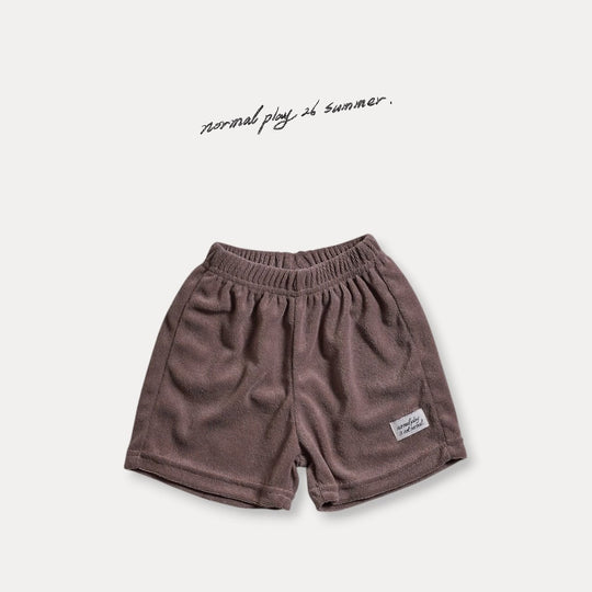 [NORMAL PLAY]terry 4short pants