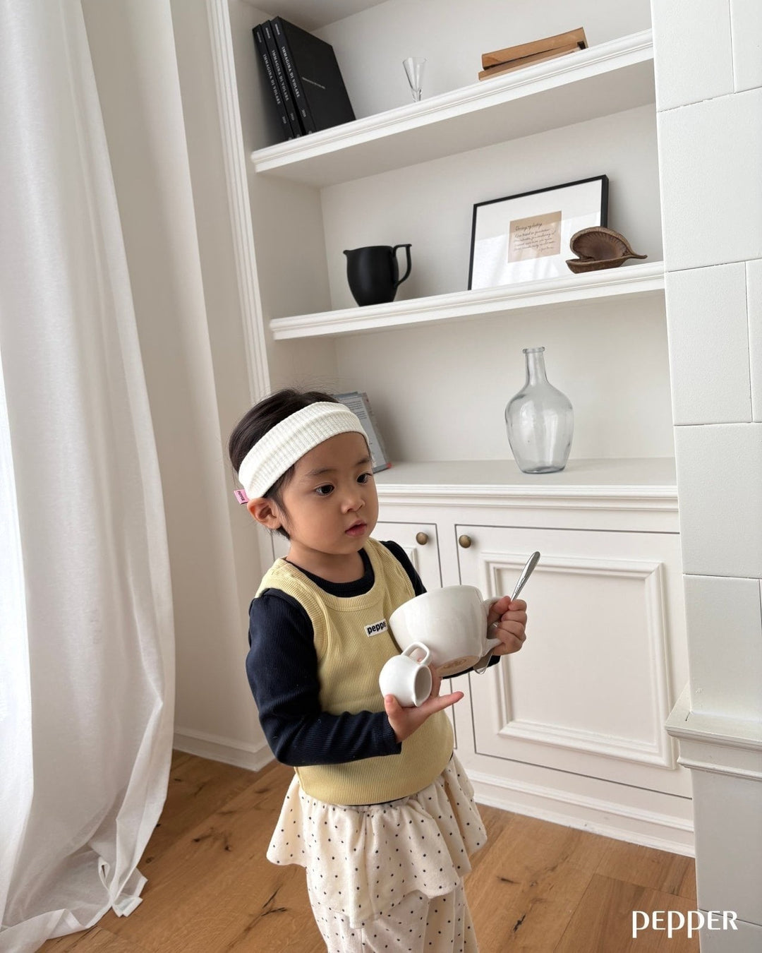 [pepper]bom bom tank-top