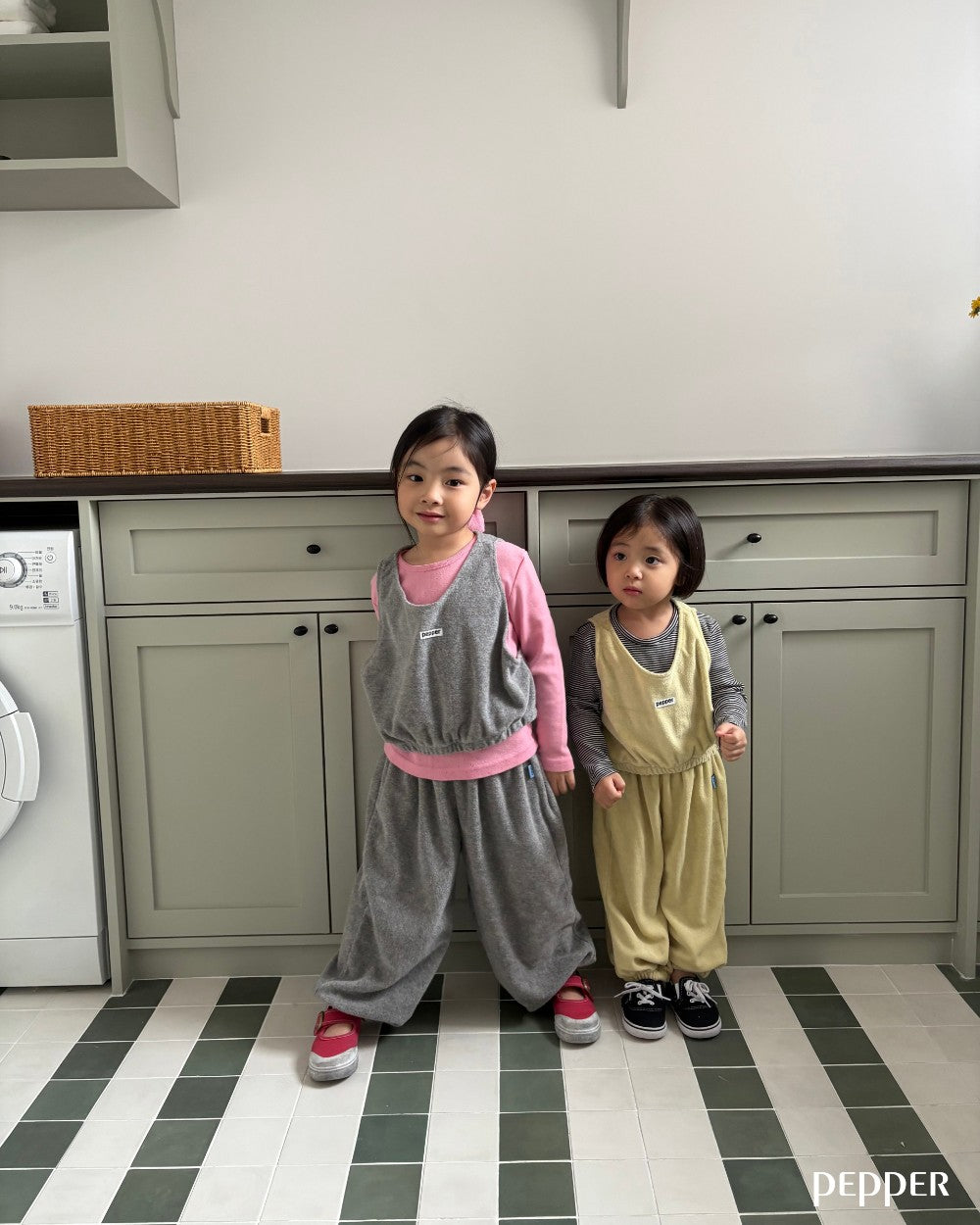 [pepper]terry jogger pants