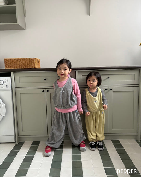 [pepper]terry jogger pants