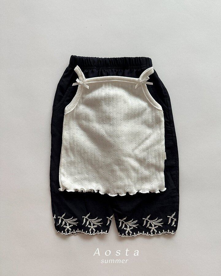 [aosta]camellia sleeveless
