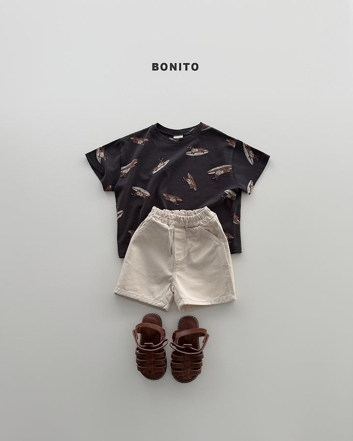 [BONITO] surfing dog T