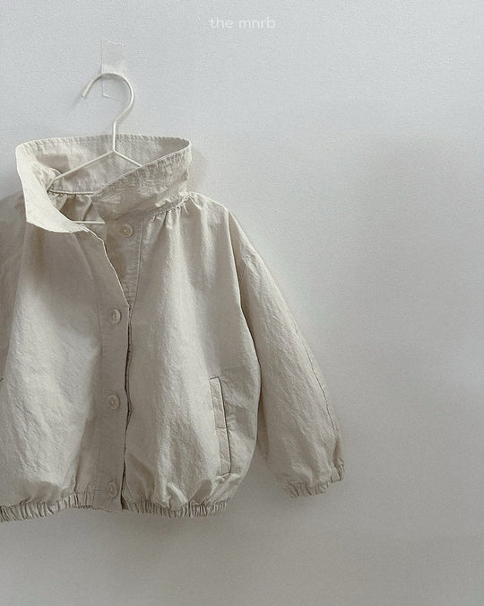[minirobe]Ruffle Short Trench