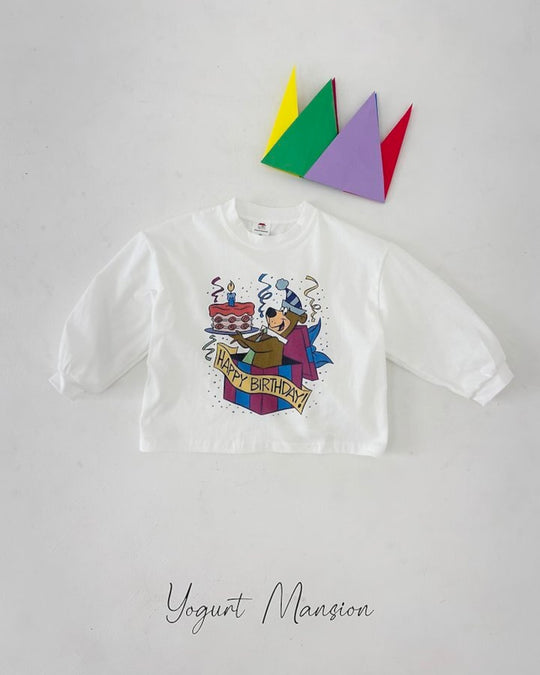 [yogurt mansion]birthday T