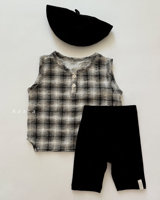 [aosta]check shirt