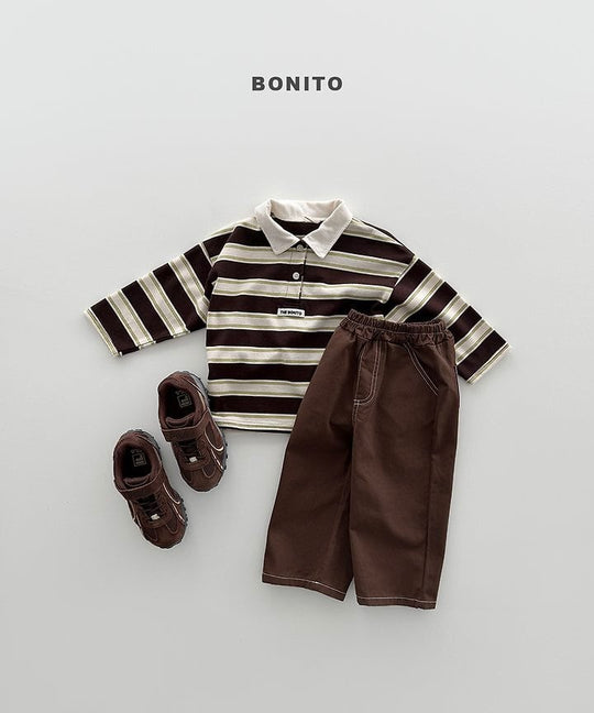 [BONITO]ステッチコットンパンツ