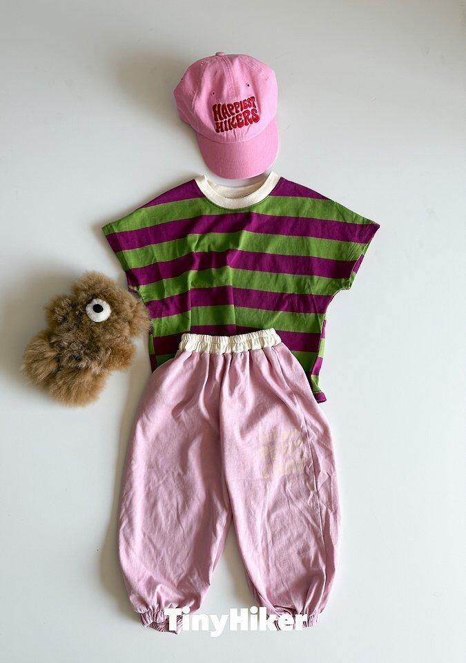 [TinyHiker]willy border striped T