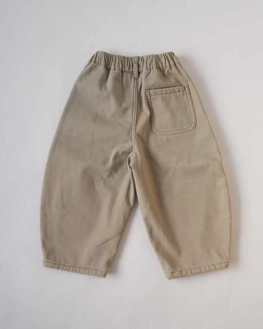 カーブ裏起毛パンツ