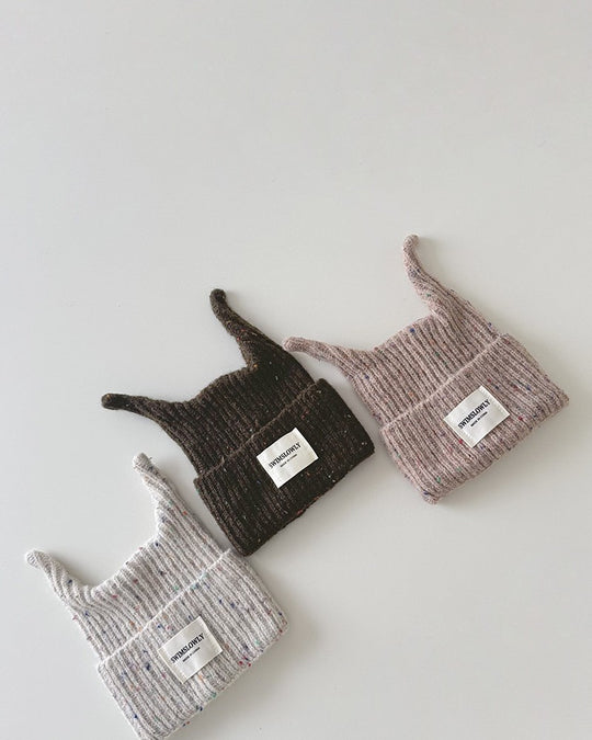 カラーネップミミビーニー