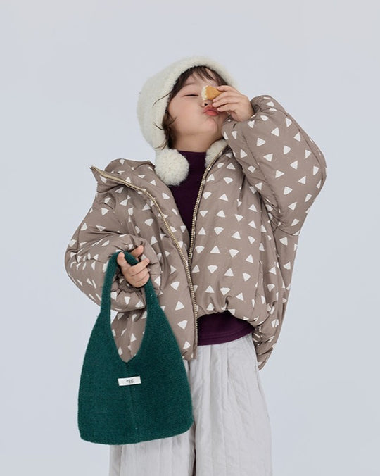 さんかくダウンジャケット