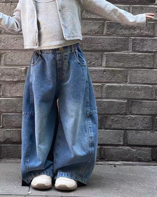 ボールデニムパンツ.