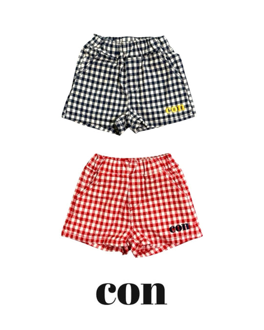 [con]Check Pants