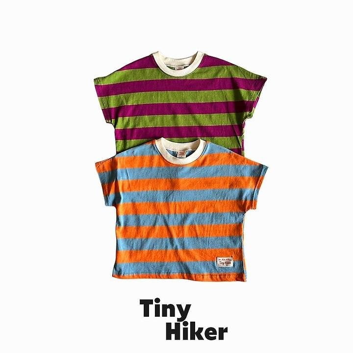 [TinyHiker]willy border striped T