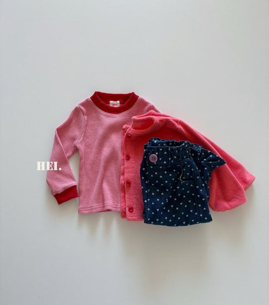 [Hei]フリルデニムPT