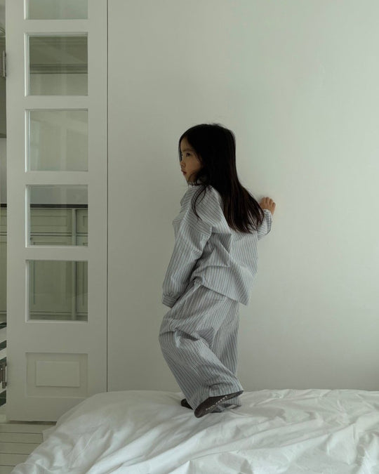 [pepper]stripe shirt