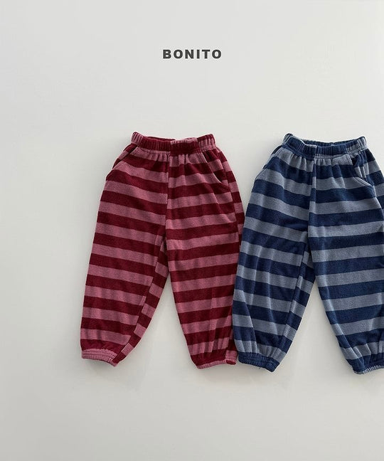[BONITO]ボーダーニットジョガーパンツ