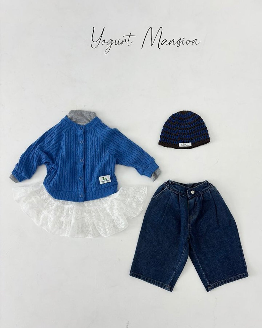 [yogurt mansion]crayon cardigan