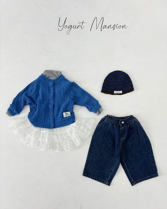 [yogurt mansion]crayon cardigan