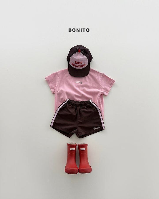 [BONITO]two line tape pants