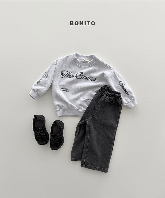 [BONITO] BONITOレタリングスウェット