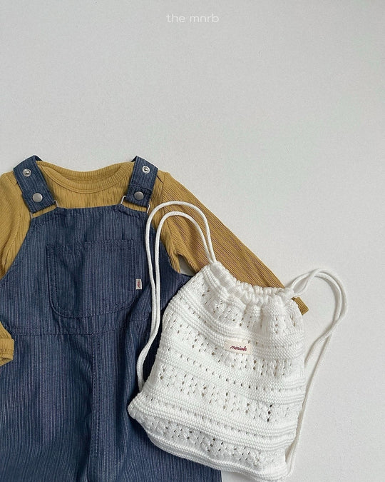 [minirobe]Crochet knit bag