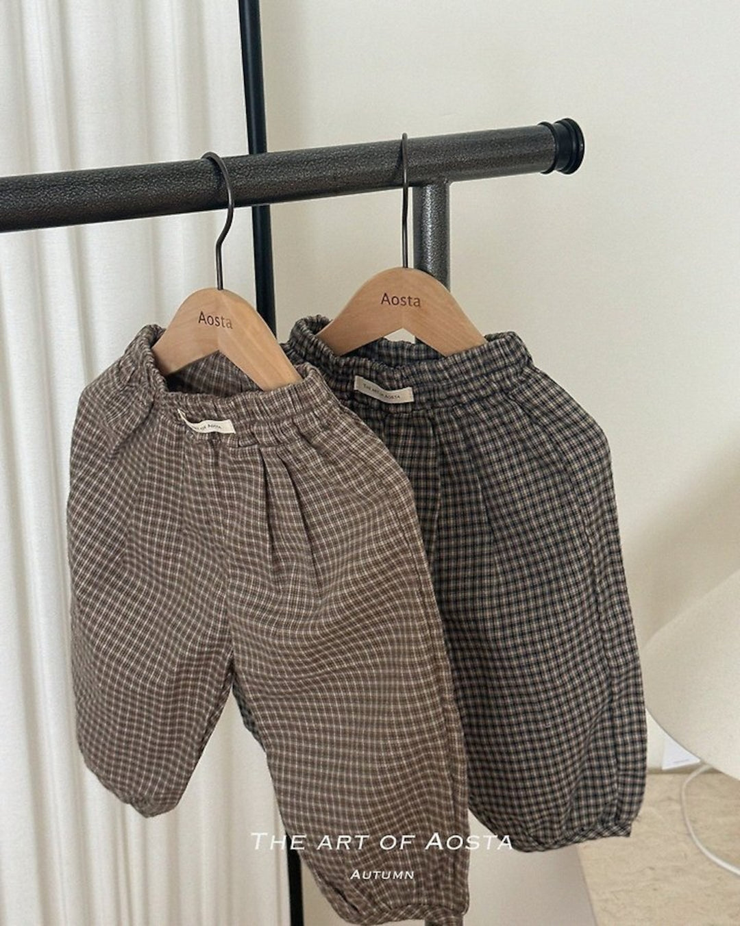 [AOSTA]Mocha Balloon Pants
