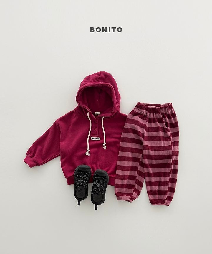 [BONITO]ボーダーニットジョガーパンツ